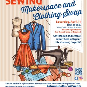 Sewing Makerspace April 11 | 1:30pm Start